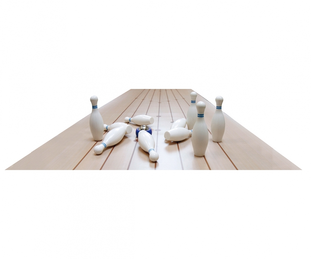Jeu de Quille Enfant, avec 2 Balles et 6 Bowling Jouet, Éduque et Jeu de Quille Enfant, avec 2 Balles et 6 Bowling Jouet, Éduque et