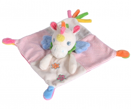 simba Nicotoy - Snuffel eenhoorn 22cm, 3 assortie