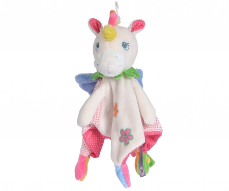 simba Nicotoy - Snuffel eenhoorn 22cm, 3 assortie