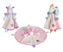simba Nicotoy Doudou Licorne, 39cm, 3 assorti