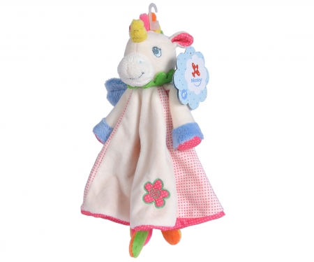 simba Nicotoy - Snuffel eenhoorn 39cm, 3 assortie