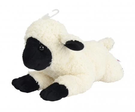 simba Nicotoy Peluche Agneau, Couché, 27cm, 2 assorti