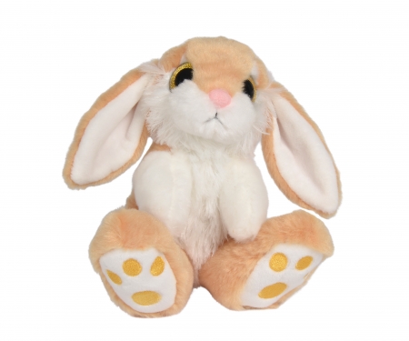 simba Nicotoy Peluche Lapin, Beige, Assis, 17cm, 3 assorti