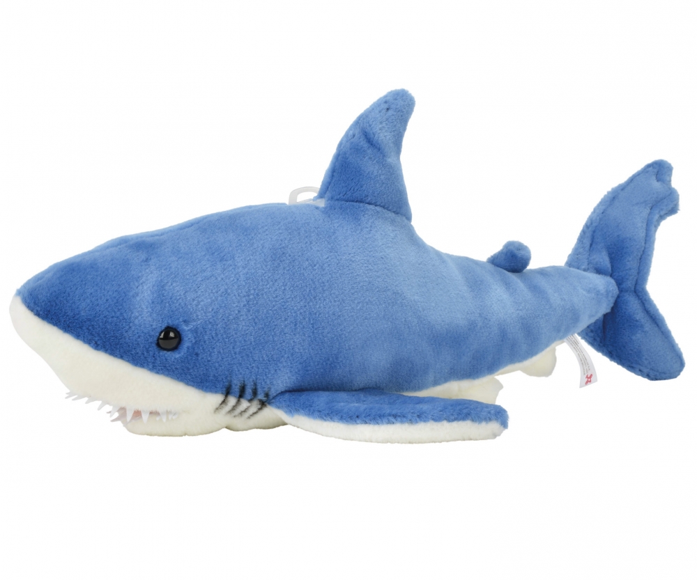 Nicotoy Peluche Requin Bleu 45cm Nicotoy Marques Www Simbatoys De