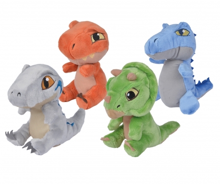 simba Universal Jurassic - Pluche Cute Dinosaurus, 18cm, 4 assortie