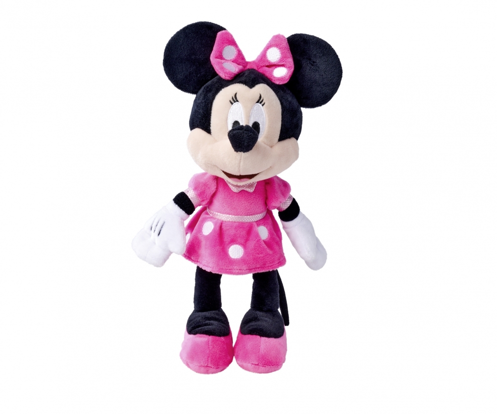 Peluche Minnie rosa 25 cm Peluches Disney Marcas es