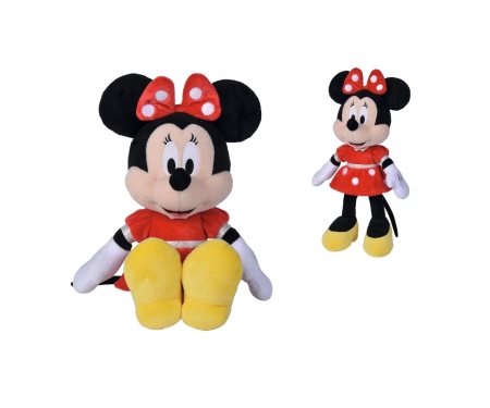 simba Disney peluche Minnie Refresh Core 35cm dans sa robe rouge