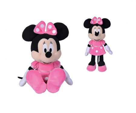 simba Disney Mickey & amis - Peluche Refresh Core Minnie rose 35cm