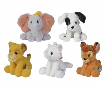 simba Disney Amis Animaux 5 assorti, 25cm