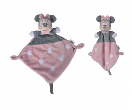 simba Disney - Minnie gerecycleerd hoofd knuffeldoekje (30cm)