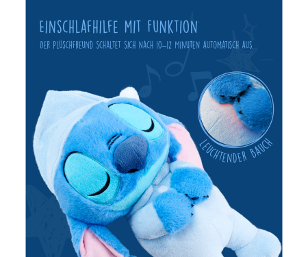 simba Disney Sleeping Stitch cm.31