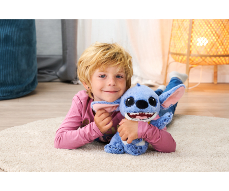 simba Stitch live action cm.25 con collana hawaiiana