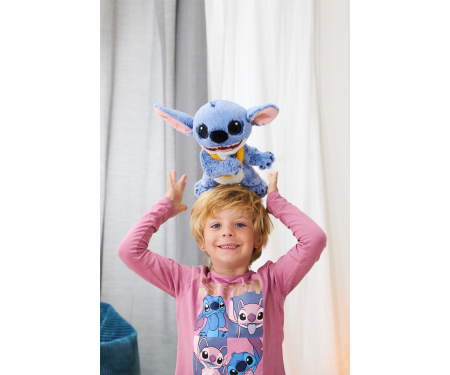 simba Stitch live action cm.25 con collana hawaiiana
