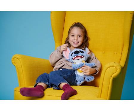 simba Stitch live action cm.25 con collana hawaiiana