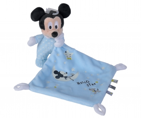 simba Disney Mickey & Vrienden - Snuffel Mickey Starry Night "glow in the dark"