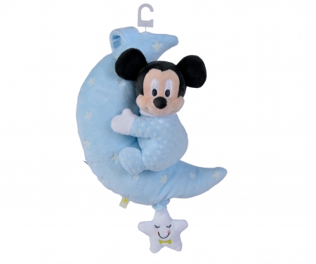 simba Disney Mickey & Vrienden - Mickey Musical Moon Starry Night "glow in the dark"