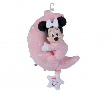 simba Disney Mickey & Vrienden - Minnie Musical Moon Starry Night "glow in the dark"