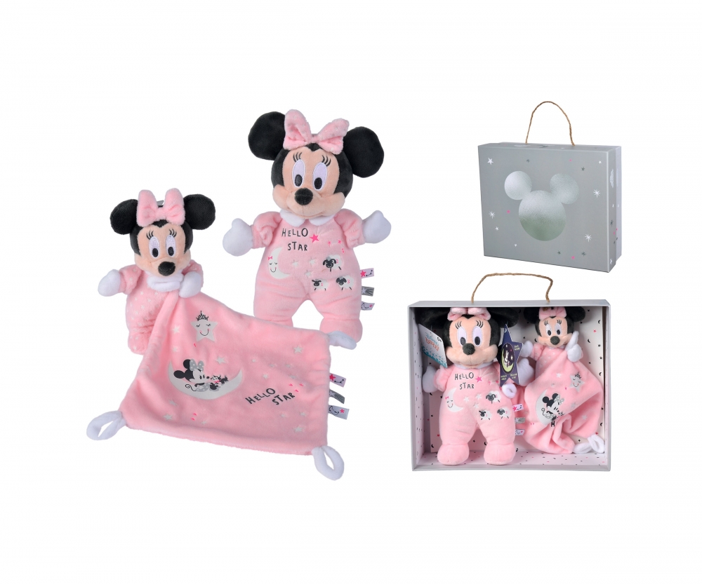 Cristo Adepto batalla Disney Baby caja regalo Minnie GID - Mickey y sus amigos - Peluches Disney  - Marcas - es.simbatoys.com