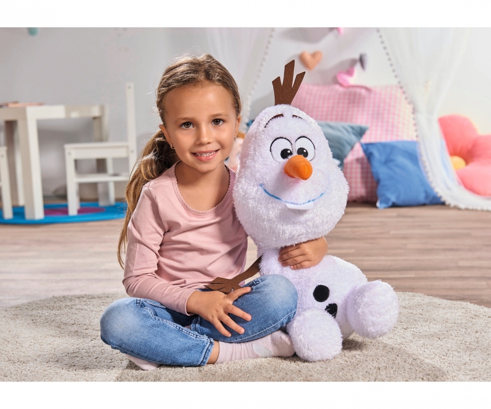 emprender Azul Mediana Peluche Frozen 2 Olaf 50 cm - Peluches Disney - Marcas - es.simbatoys.com