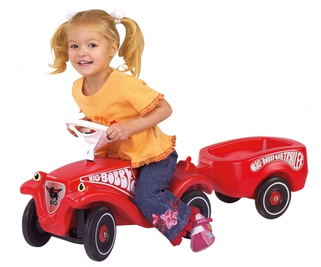 BIG REMORQUE ROUGE BOBBY CAR simba BIG REMORQUE ROUGE BOBBY CAR