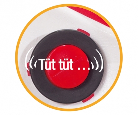 BIG BOBBY CAR CLASSIC ROUGE simba BIG BOBBY CAR CLASSIC ROUGE