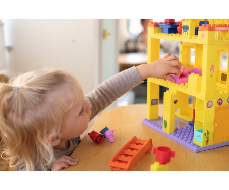 simba PEPPA PIG BLOXX CASA BLOQUES