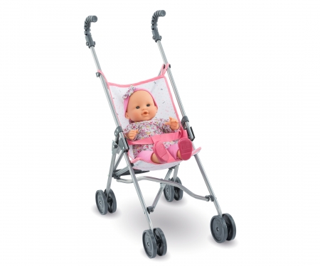 Corolle MGP passeggino rosa pieghevole simba Corolle MGP passeggino rosa pieghevole