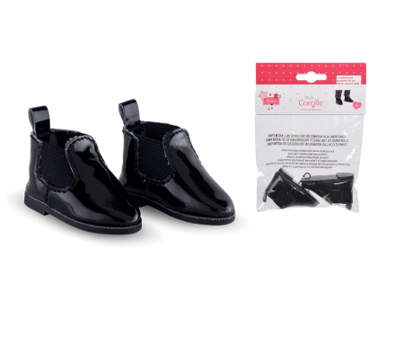 simba Corolle Ma Corolle paire de chaussures aspect laqué noir