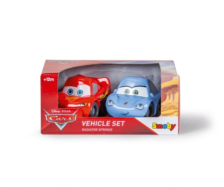 smoby VP CARS 2 VEHICLES IN GIFT BOX
