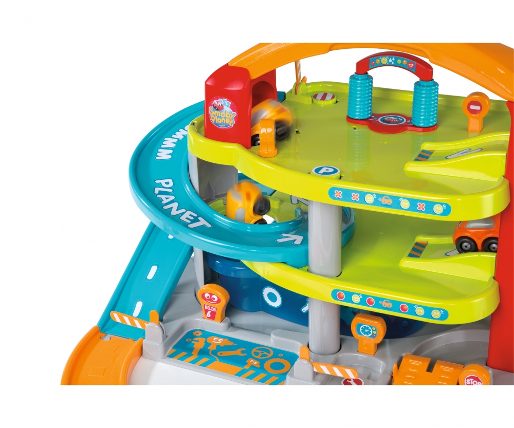 Vp Big Garage Playsets Vroom Planet Preschool Products Www Smoby Com Vp Big Garage Playsets Vroom Planet Preschool Products Www Smoby Com