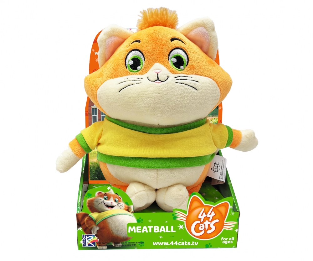 44 CATS MUSICAL PLUSH MEATBALL - 44 Cats - Cuddly toys ...