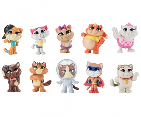 44 CATS FLOWPACK WITH FIG - 44 Cats - Cuddly toys, figurines and ...