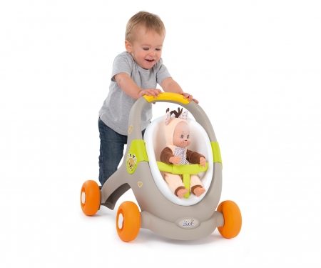 smoby Minikiss Baby Walker 3v1 zvířátko