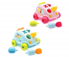 smoby COTOONS SHAPE SORTER CAR ASST