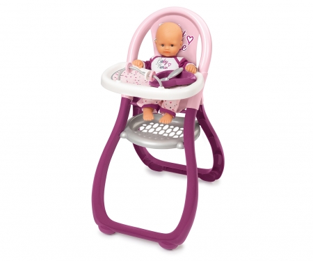 smoby Baby Nurse jídelní židlička pro panenky