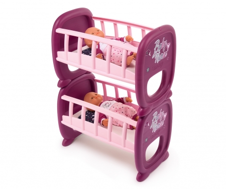 smoby BN TWIN BABY COTS