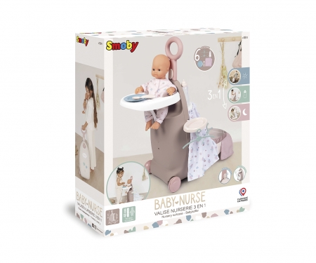 smoby Baby Nurse Nursery kufřík 3v1