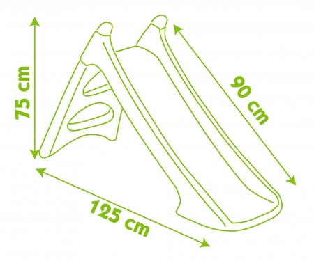 Scivolo XS water fun smoby Scivolo XS water fun