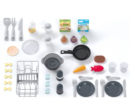 smoby Kuchyňka Studio Tefal XXL Bubble červeno-bílá elektronická