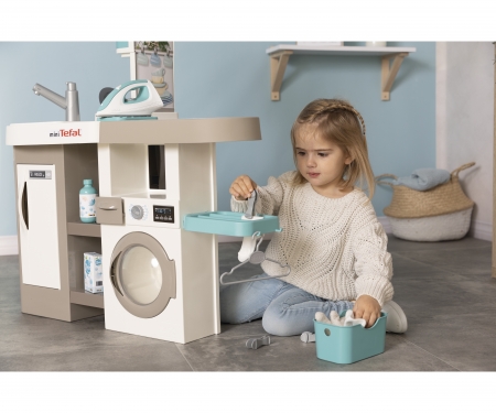 Kuchyňka Tefal s pračkou 2 v 1 smoby Kuchyňka Tefal s pračkou 2 v 1