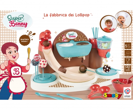 smoby Super Benny La Fabbrica dei Lollipop