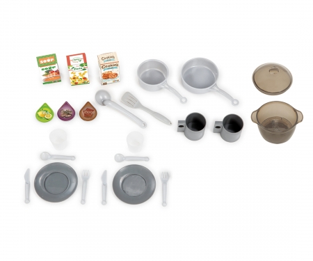 Kuchyňka Tefal Bubble skládací elektronická, modrá smoby Kuchyňka Tefal Bubble skládací elektronická, modrá