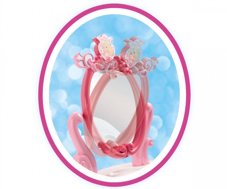 smoby DISNEY PRINCESS 2 IN 1 DRESSING TABLE