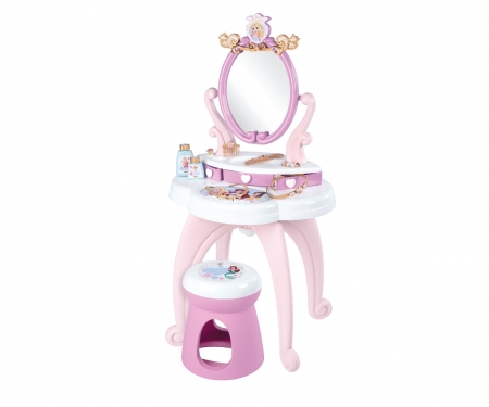 smoby Disney Princess Toaletní stolek se židličkou 2v1