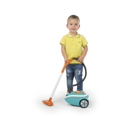 smoby CLEANING TROLLEY + VACUUM CLEANER