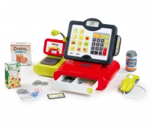Cash Register, Details about   Smoby 350213 Kids Supermarket Playset with 42 Accessories inc 
