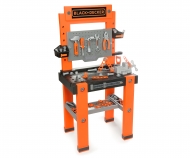 smoby Black+ Decker Tavolo da lavoro Bricolo One, 79 accessori