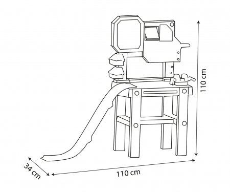 Spidey Pracovní dílna Bricolo Center smoby Spidey Pracovní dílna Bricolo Center