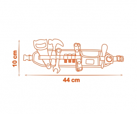Black & Decker Sada nářadí - opasek smoby Black & Decker Sada nářadí - opasek