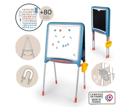 Tabule na kreslení kovová modrá, stojací smoby Tabule na kreslení kovová modrá, stojací